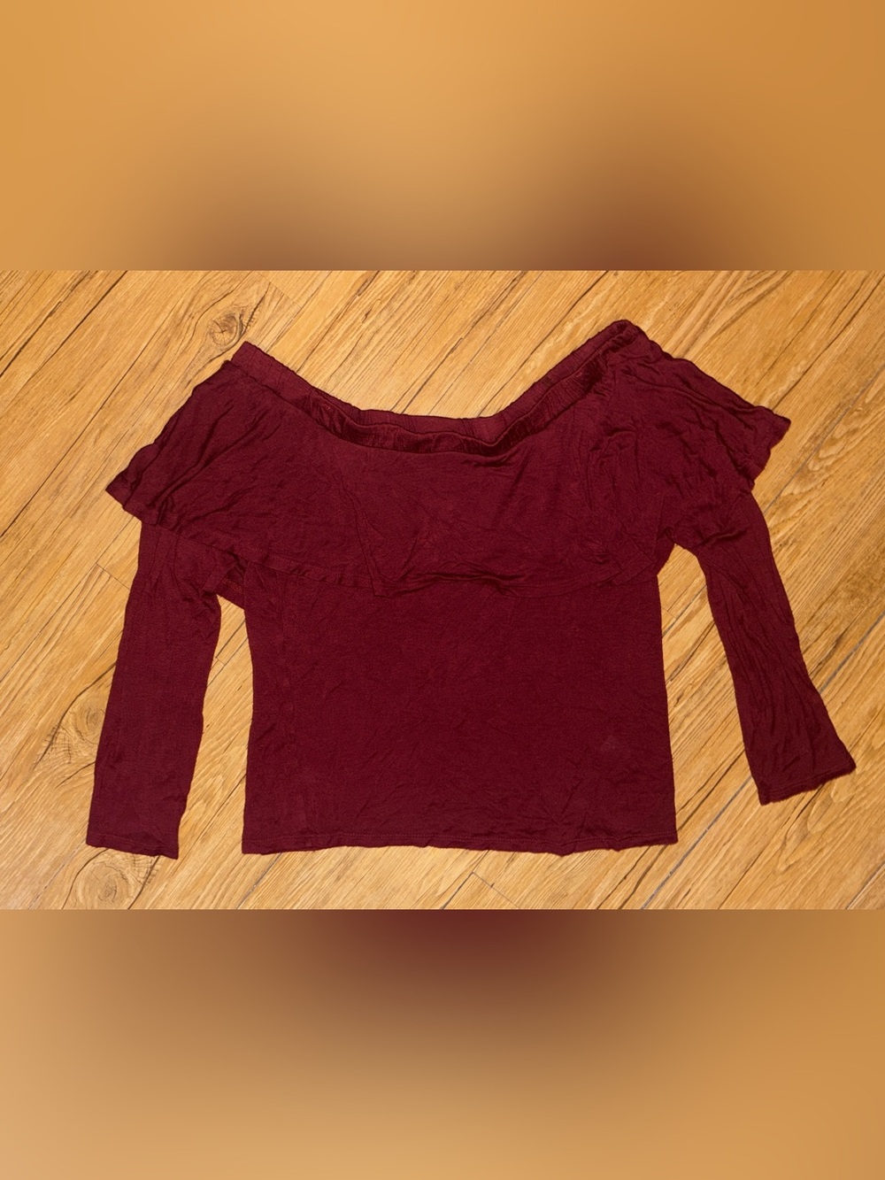 Activewear USA off the shoulder top